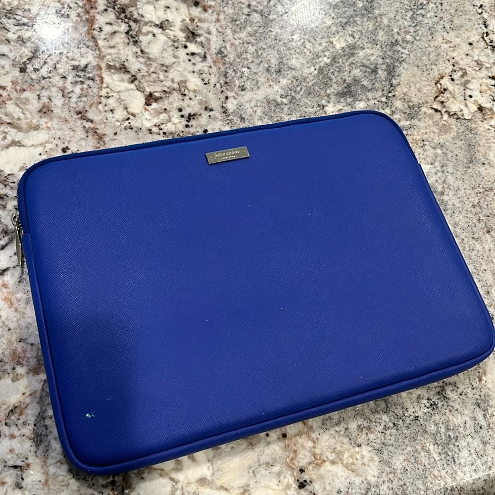 Kate Spade Blue Laptop Case (13 inches)
